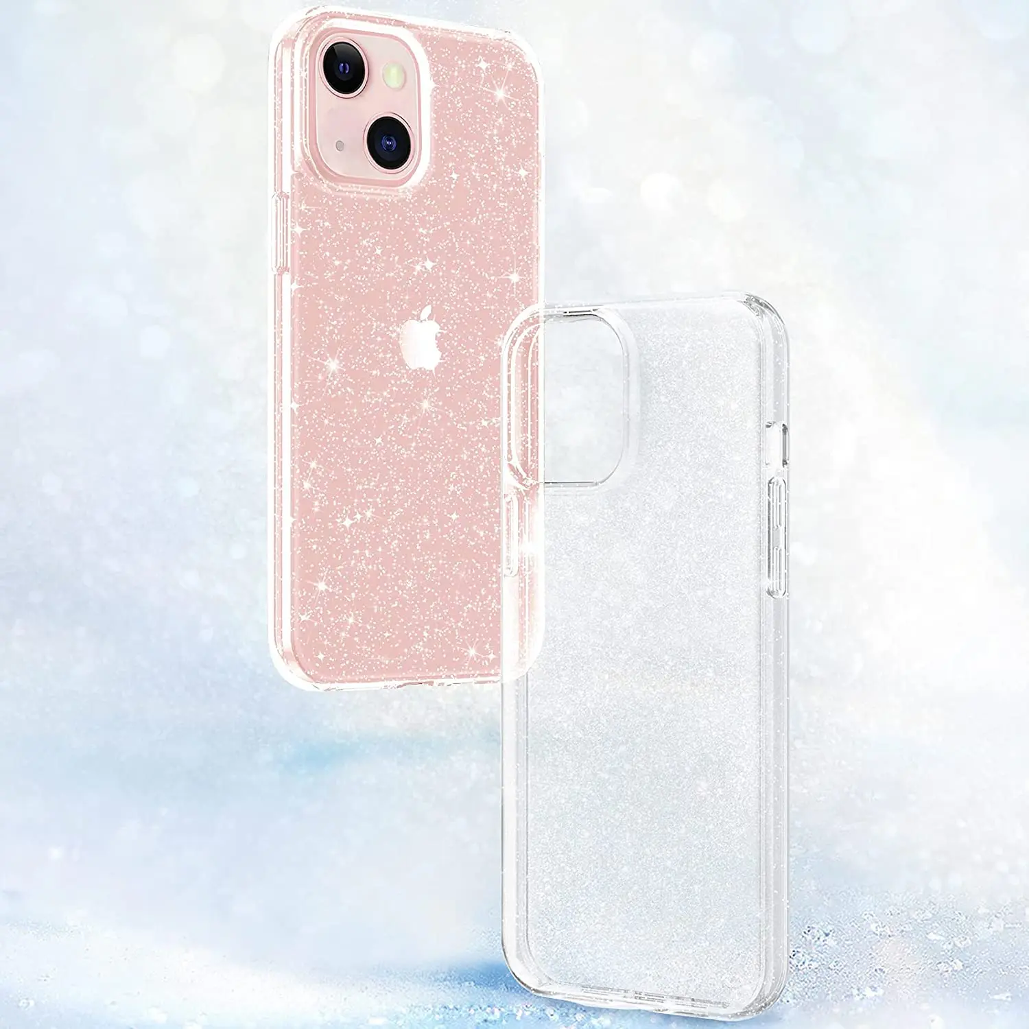Transparente Glitzer-Hülle Handyhülle Zubehör – Bild 5