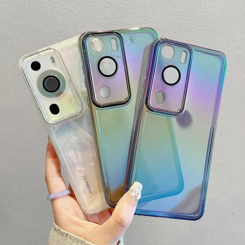 Abdeckung Fall tpu weiches Silikon transparente Telefon hülle p 60 60pro Kameras chutz stoß feste Stoßstange – Bild 6
