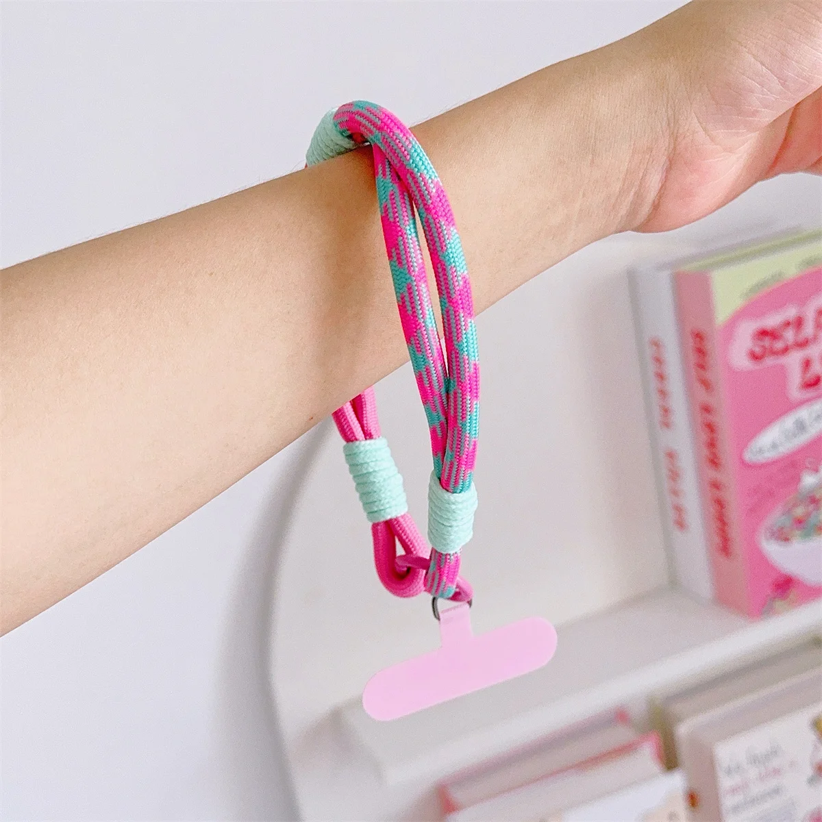 Telefon-Lanyard, Handschlaufe, Handyhülle, Verbindungsstück, universelles Handyhülle-Zubehör, rutschfest und sturzsicher, tragbarer Anhänger – Bild 4