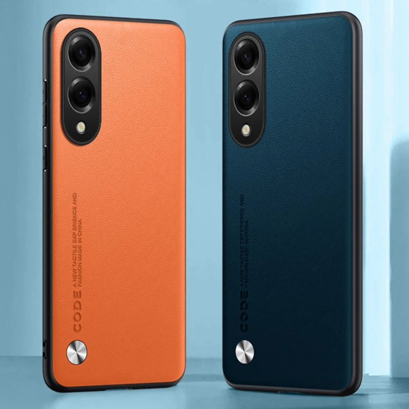 Luxus PU Ledertasche Rand Zurück Abdeckung Silikon Stoßfest Schutz Telefon Fall Rand 5G – Bild 6