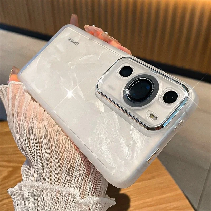 Abdeckung Fall tpu weiches Silikon transparente Telefon hülle p 60 60pro Kameras chutz stoß feste Stoßstange – Bild 2