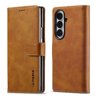 Fold7 Fold6 Fold5 Fold8 5G Brieftaschen-Hülle mit Kartenhalter Flip-Book PU-Leder Cover