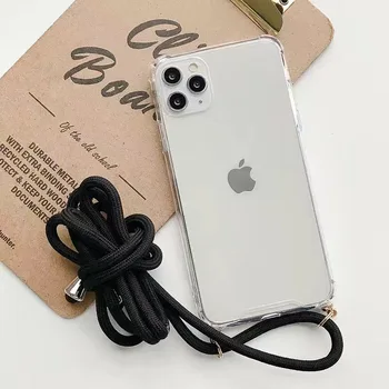 Pixel 9 Pro: Hülle mit Umhängekordel Transparente Kordelhülle