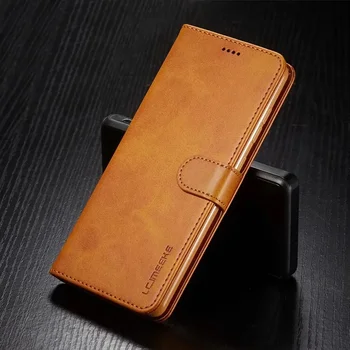 Galaxy S23 Ultra: Leder-Brieftaschenhülle Flip Cover