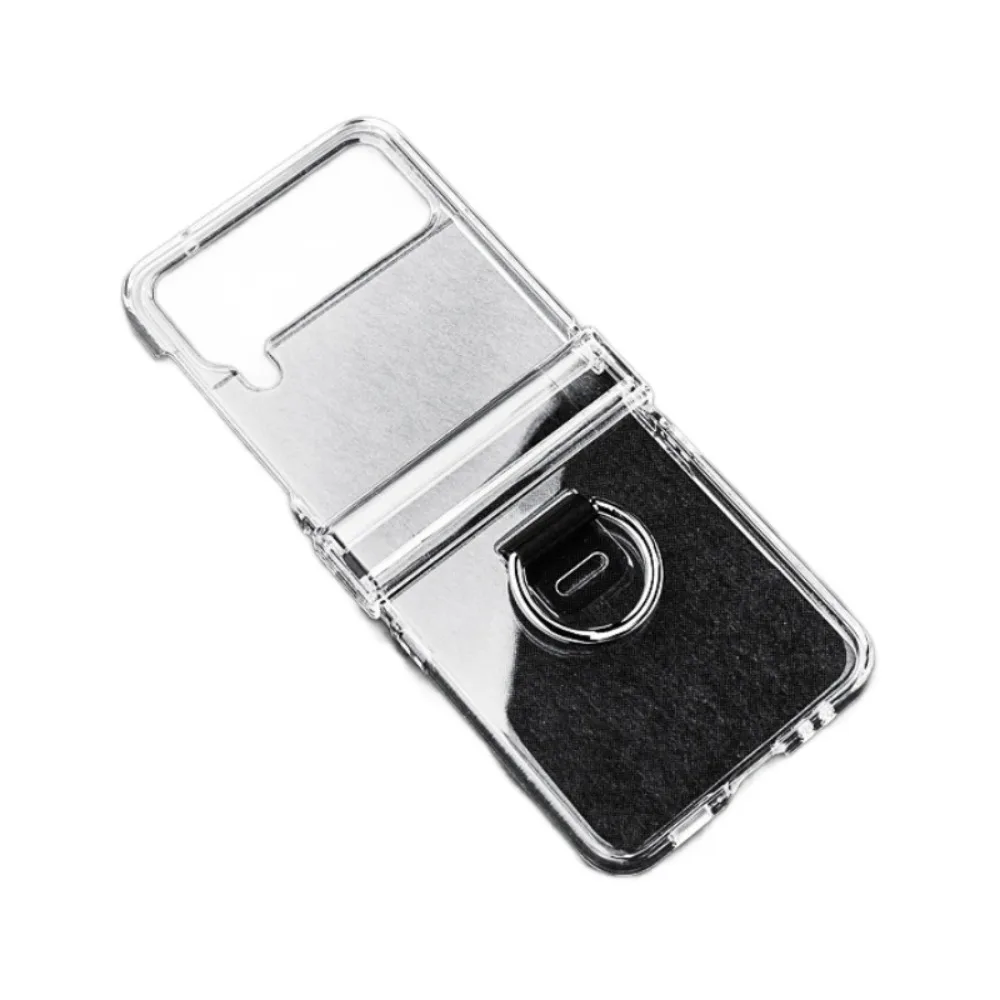 Transparente Handyhülle Flip7 Flip6 Flip5 mit Ringschutz und klarem, schlankem Hartcover – Bild 5