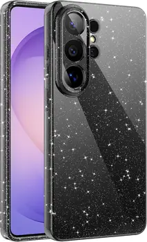 Galaxy S25 Ultra: Glitzer-Hülle Niedliche Damen Mädchen Bling Glänzende Handyhülle Zubehör