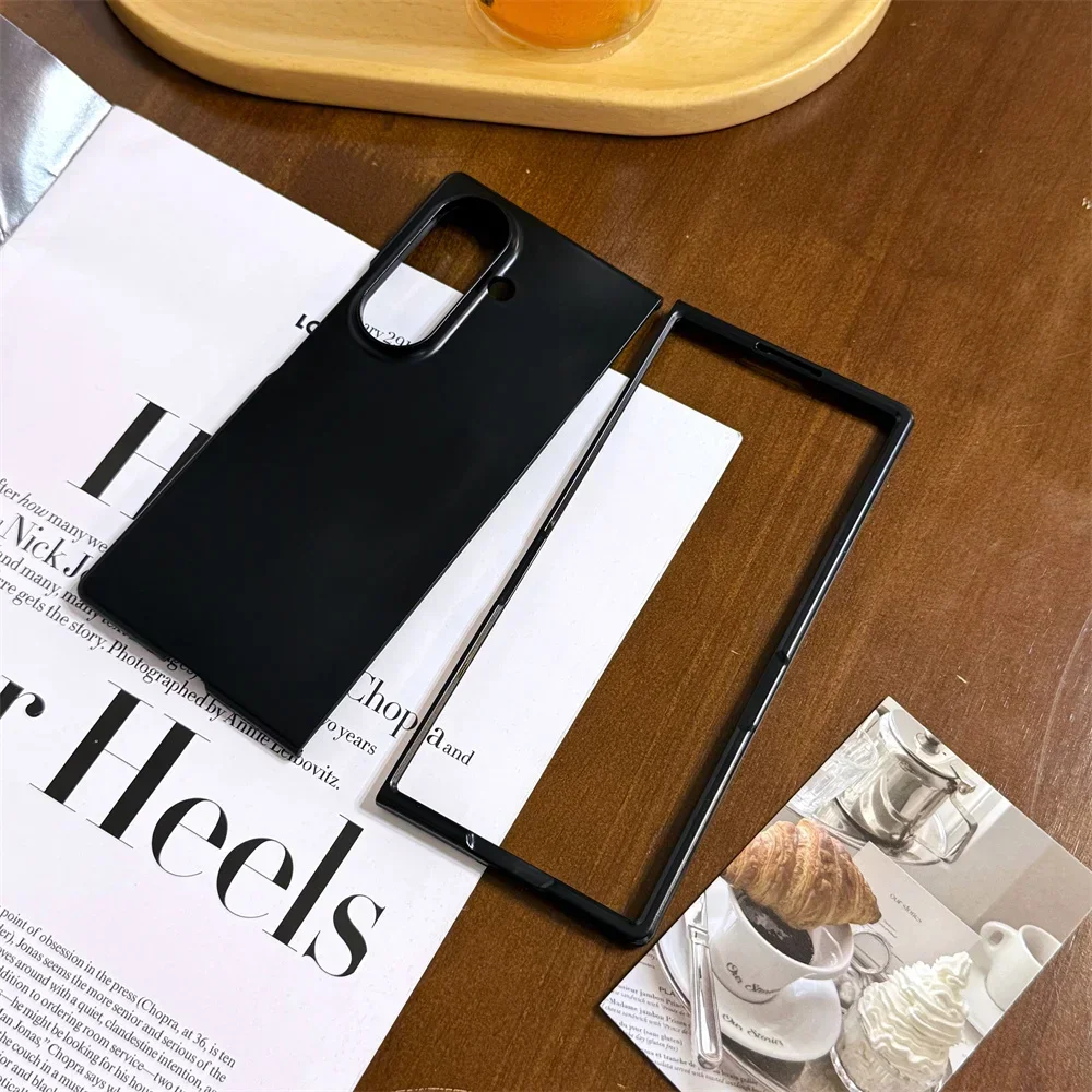 Handyhülle 6 5 4 3 Fold7 Fold6 Fold5 Schutzhülle Harte Rückseite Transparent Ultradünn Schlank Matt – Bild 6
