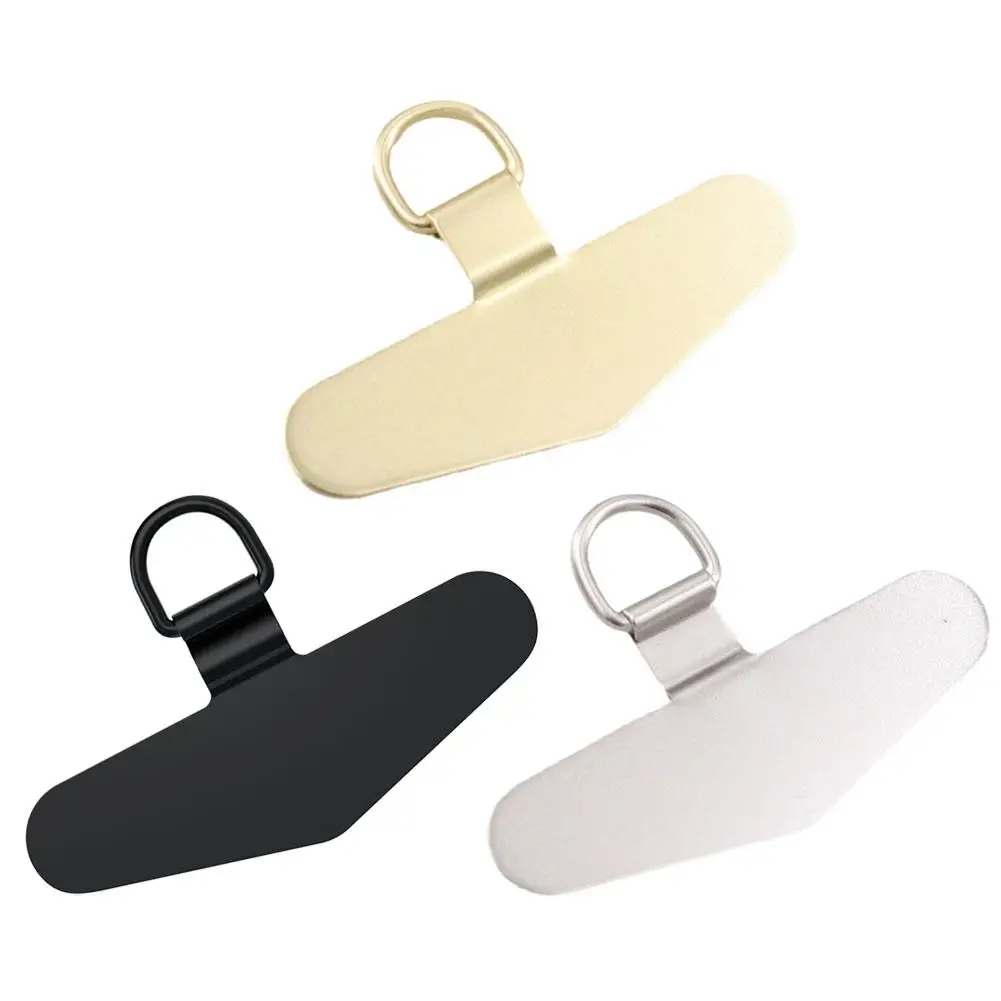Universelles ultra dünnes Telefon-Lanyard aus Edelstahl mit haltbarer Metall dichtung Patch-Karten-Clip-Riemen hängen – Bild 5