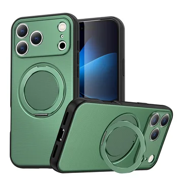 iPhone 13: 360 ° Drehbarer Magnetringhalter Handyhülle Funda für Magsafe Panzerhülle
