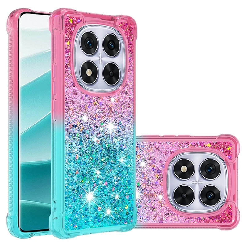 Cover Glitter Dynamic Liquid Case on For Funda Xiomi 14Pro Plus 5G Cases Etui – Bild 5