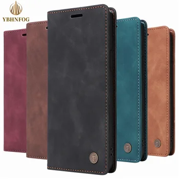 Galaxy A25: Leder-Brieftaschenhülle Flip Cover