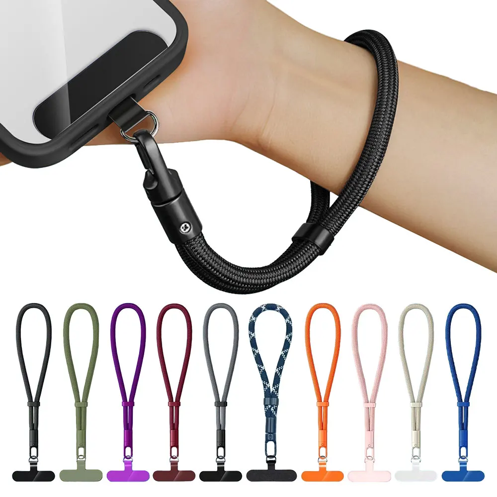 Universelles Telefon-Lanyard mit Clip, verbessert, Anti-Drop 360° °   Drehbarer, verstellbarer Hals-/Umhängegurt für alle Handyhüllen