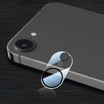 iPhone 16e: 1-5 Stück Kameralinsen-Schutzfolie 9H Härtegrad Gehärtetes Glas Rücklinsen-Schutzfolie Kratzfeste Schutzfolie