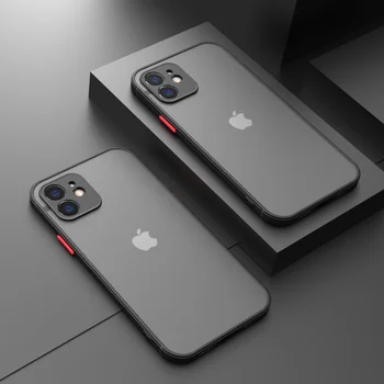 IPhone 11: Stoßfeste Rüstung Matte Hülle Luxus Silikon Bumper Clear Hard PC Cover Capa