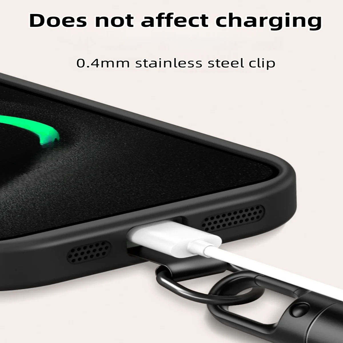 Universelles Handy-Umhängeband mit Clip Verbesserte Anti-Verlust 360°-Schutzfunktion ° Drehbarer Verstellbarer – Bild 5