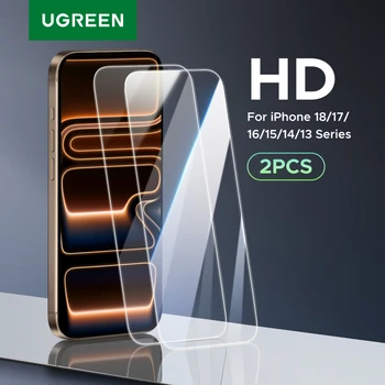 IPhone 17 Pro Max: UGREEN 2PCS Displayschutzfolie gehärtetes Glas Displayschutzfolien 15pro Film