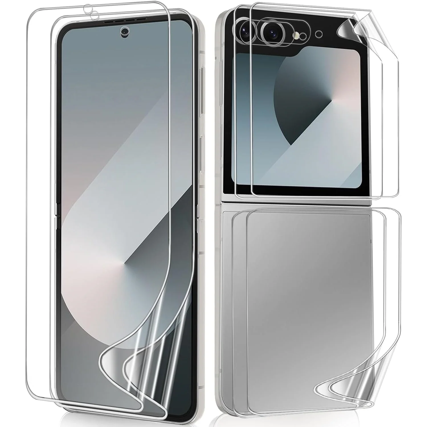 Flip7 Hydrogel Film 6 5 Weiche Anti-scratch Screen Protector scharnier Aufkleber Filme – Bild 2