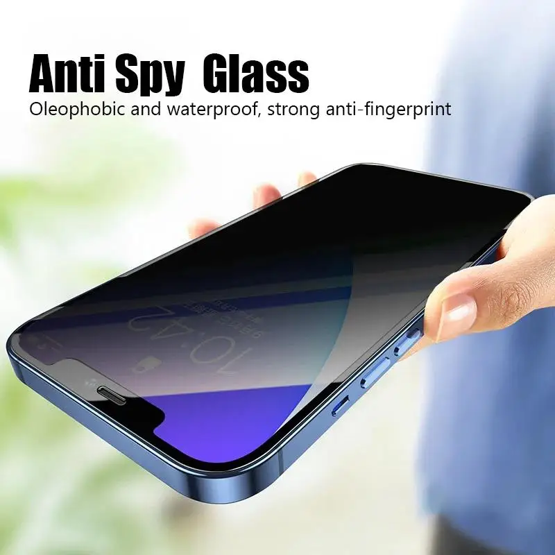 3er-Set Anti-Spionage-Glas Sichtschutz-Displayschutzfolie Glas 15 16e – Bild 6