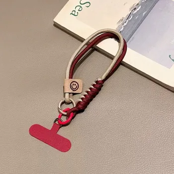 Handy-Lanyard Luxuriöses Geflochtenes Handgelenk-Handyband Handlicher Anhänger Sturzsicher Multifunktionales Armband
