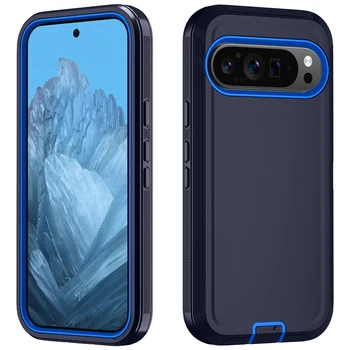 Pixel 8a: Rüstung stoßfeste Hülle Heavy Duty robuste staubdichte Abdeckung Kameraschutzhülle