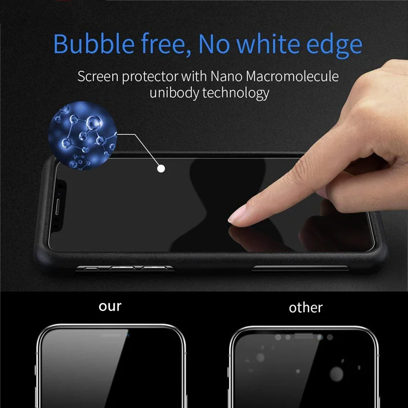 Glas Gehärtetes Glas 6,67 zoll Volle Abdeckung 3D Gebogene Screen Protector – Bild 5