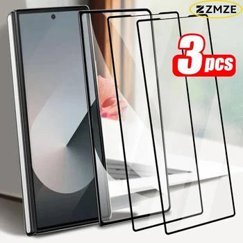 Galaxy Z Fold6: 9H Gehärtetes Glas Fold6 Displayschutz Äußere Schutzabdeckung Glas 