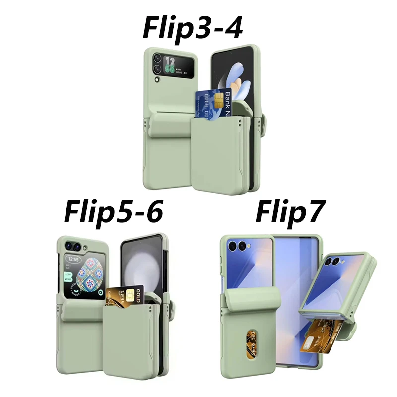 Flip-Cover-Handyhülle mit Kartenfach, stoßfest, sturzsicher – Bild 6