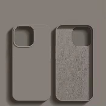 iPhone 16: Luxuriöse stoßfeste Hülle, flüssige Silikonhüllen, Stoßstange, weiche Abdeckung, Telefonzubehör