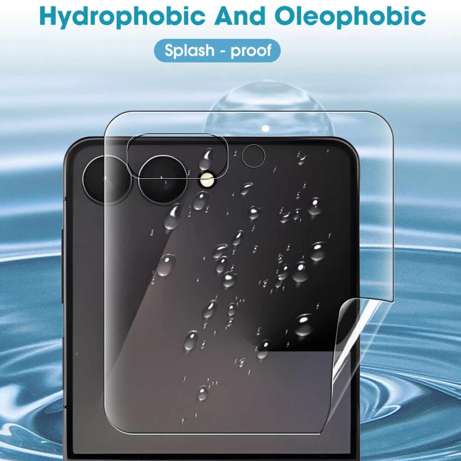 Flip7 Hydrogel Film 6 5 Weiche Anti-scratch Screen Protector scharnier Aufkleber Filme – Bild 6