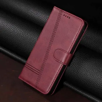 Flip Wallet Case Leder Kartenfächer Standbuch Telefonabdeckung