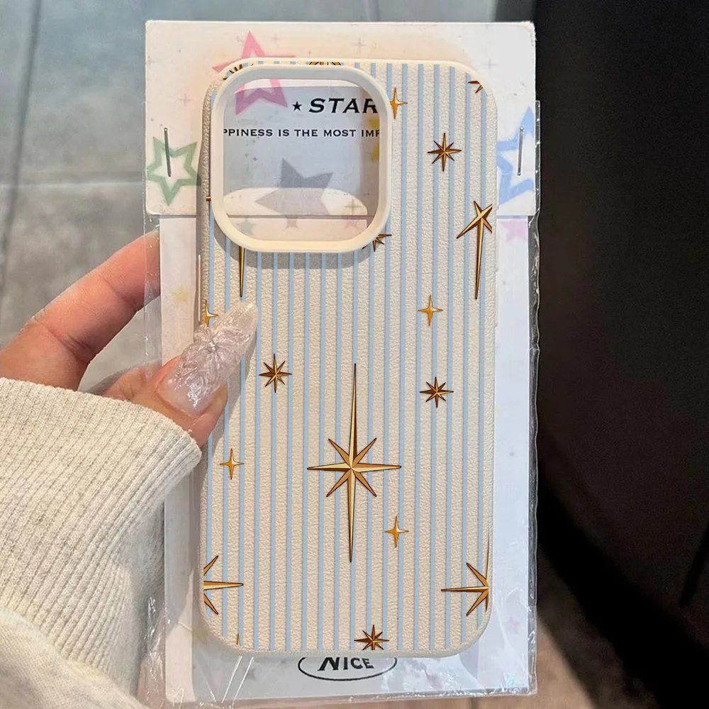 Ins Polka Dots Weiche Silikon-Handyhülle Hülle TU Leder Stoßfeste Abdeckung – Bild 5
