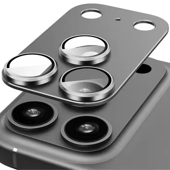 iPhone 17 Pro Max: 1 Stück Schutzfolie / Full Coverage Ultradünner Kameraobjektivschutz Metallrahmen
