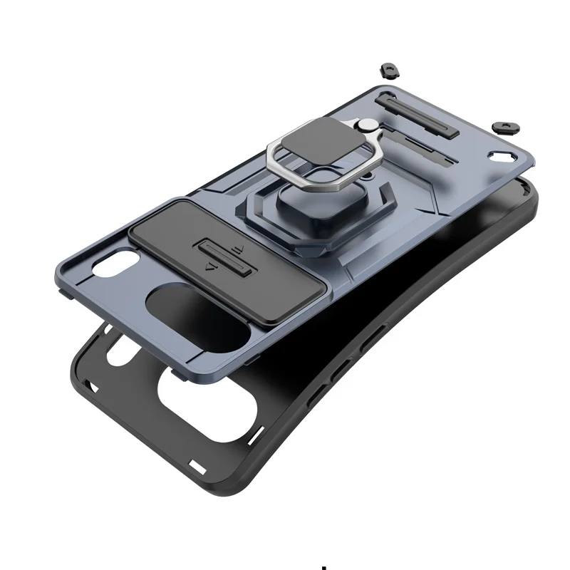 Fall Auto Magnetische Ring Stand Rüstung Telefon Fällen Nord4 1 + Nord 4 2024 CPH2663 6,74 "Rückseite – Bild 6