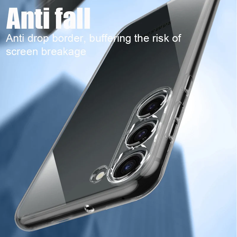 Ultradünne Transparente Handyhülle Silikon Soft Case – Bild 3
