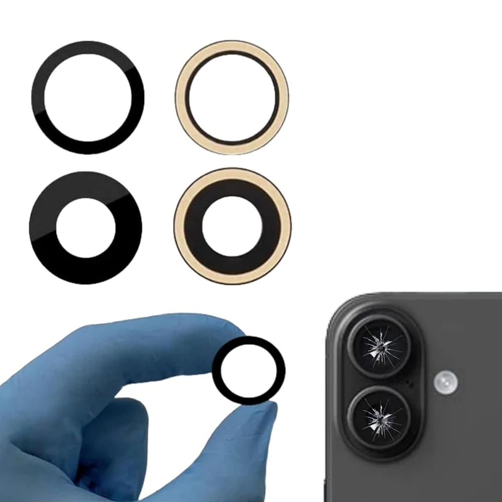 Rückseitiges hinteres Kamera-Objektivglas -Objektivglas mit vorinstalliertem Klebstoff – Bild 2
