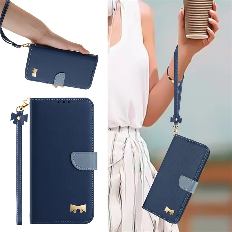 Leder Flip Wallet Case Karten Slot Halter Abdeckung – Bild 5