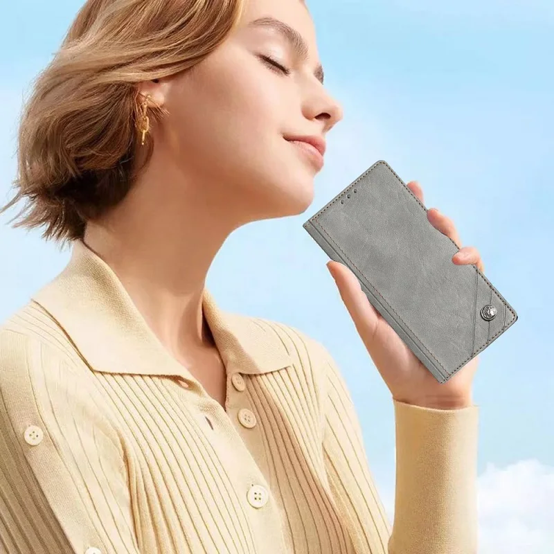 Flip-Wallet-Hülle 6S Handyhülle Lederhülle Coque – Bild 6