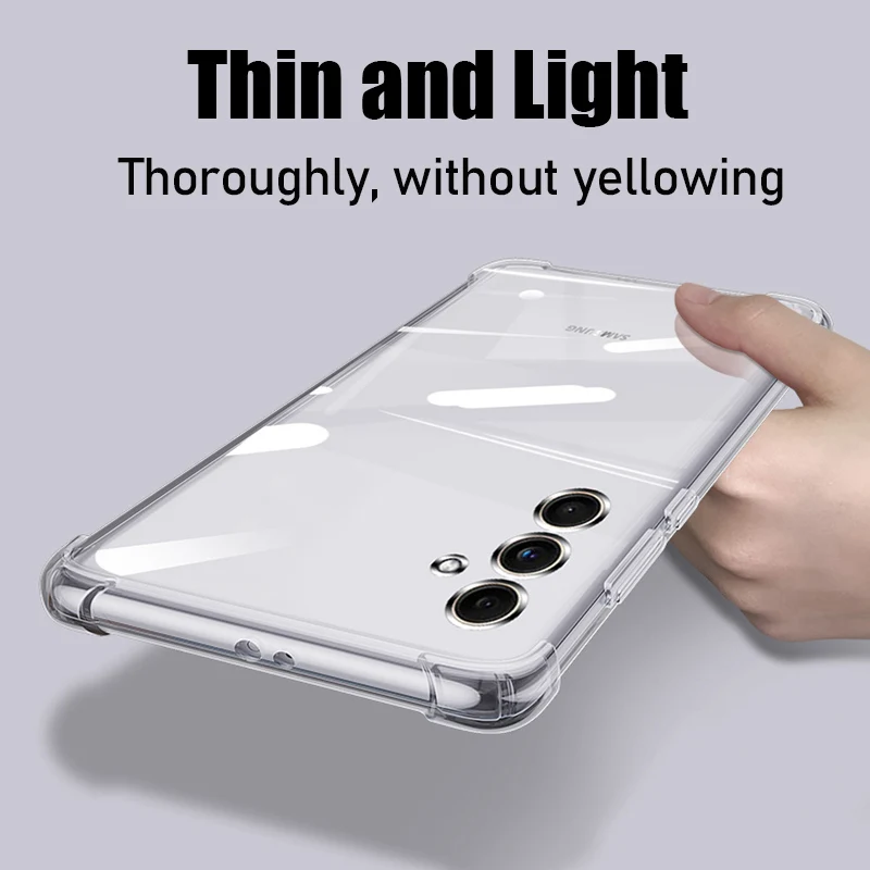 Klar Telefon Fall Rand Silikon Soft Cover Fall – Bild 5
