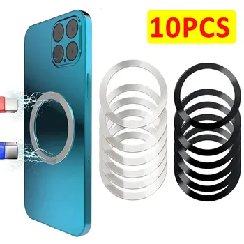 Magsafe Magnetische Platte Ring Universal Aufkleber Unterstützung Drahtlose Ladegerät Metall Platte (10 Stück)