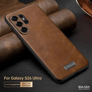 Galaxy S22 Ultra: PU-Leder Handyhülle Für Plus Business Weiche Schutzhülle