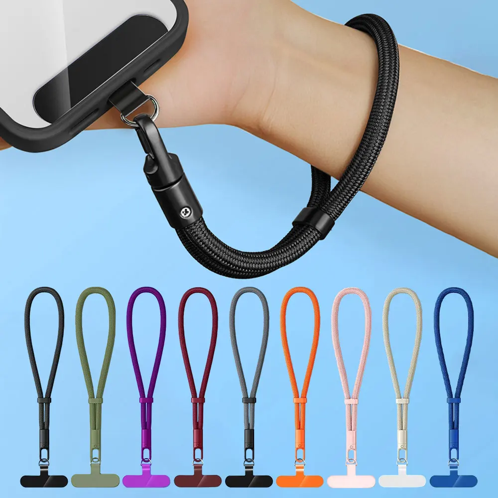 Universelles Telefon-Lanyard mit Clip, verbessert, Anti-Drop 360° °   Drehbarer, verstellbarer Hals-/Umhängegurt für alle Handyhüllen – Bild 2