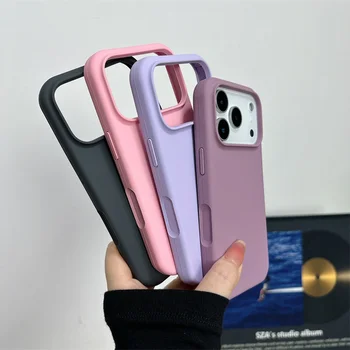 IPhone 14 Pro: Magnetische Flüssigsilikonhülle für MagSafe mit großer Kameraaussparung, stoßfest und schützend