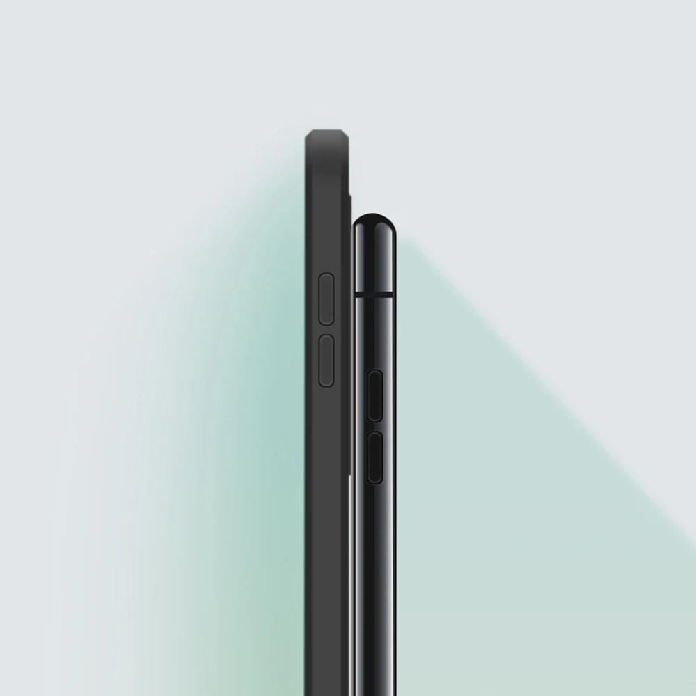 Quadratische flüssige Silikon-Softhülle, 6S, Siquare Luxus-Klassiker-Telefonabdeckung Funda – Bild 6