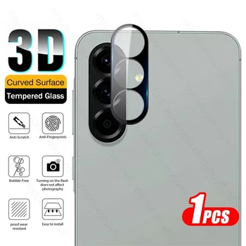 Galaxy A17: 3-1 Stück 3D-Kameraglas 9H Gebogener Objektivschutzfilm A 56 36 26 16 17 57