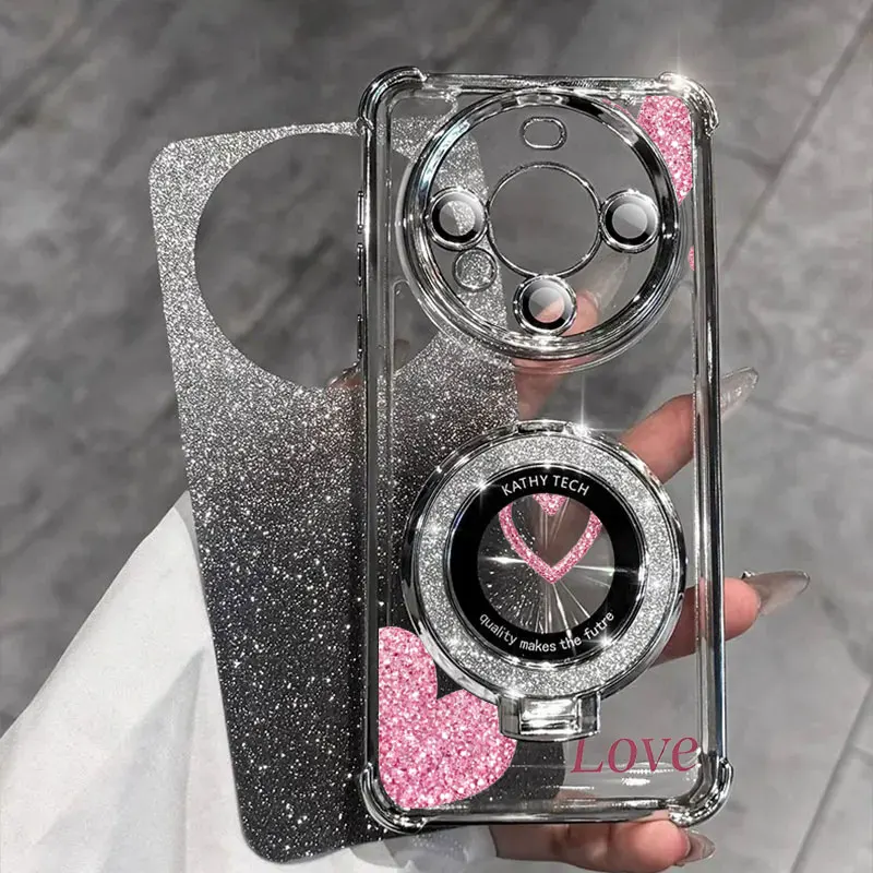 Strap Glitter Schöne Liebe Telefon Halter Fall – Bild 3