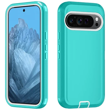 Pixel 8a: Rüstung stoßfeste Hülle Heavy Duty robuste staubdichte Abdeckung Kameraschutzhülle
