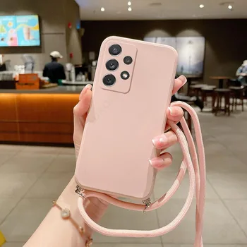 Galaxy S25: 18 5G Weiche Hülle mit Umhängeband und Crossbody-Riemen