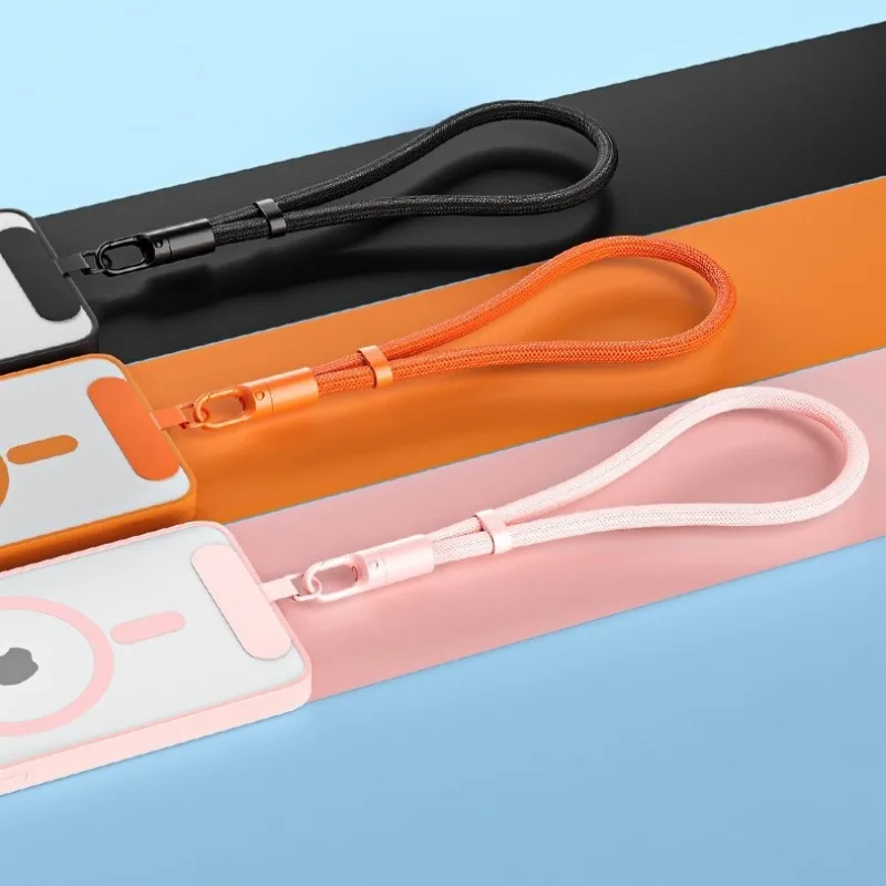 1 Stück universelles verstellbares Handy-Lanyard, kurzes Handgelenkband mit selbstsicherndem Anti-Drop-Design – Bild 4