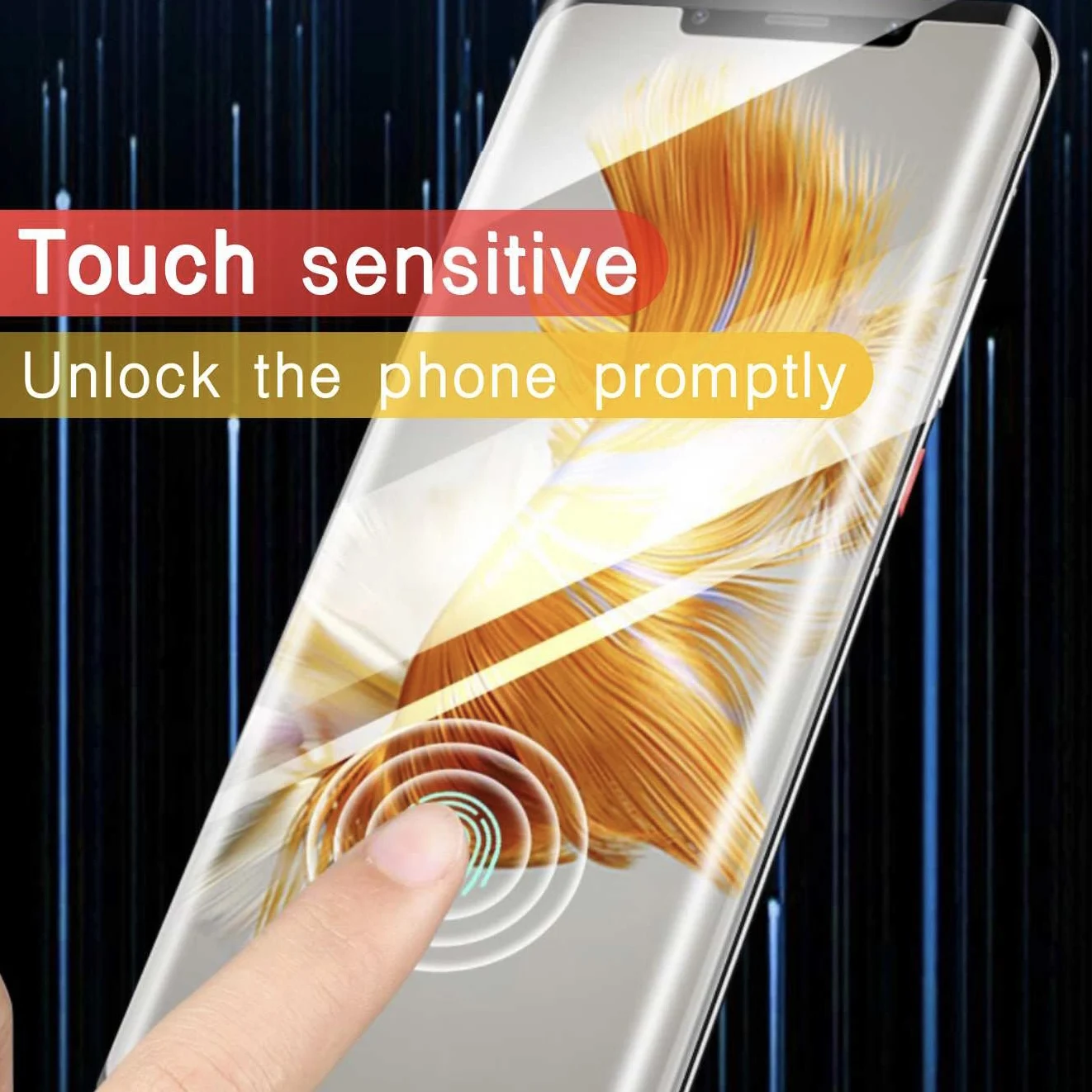 10 9 8 Plus Displayschutzfolie mit Installationsset, kein Glas – Bild 5