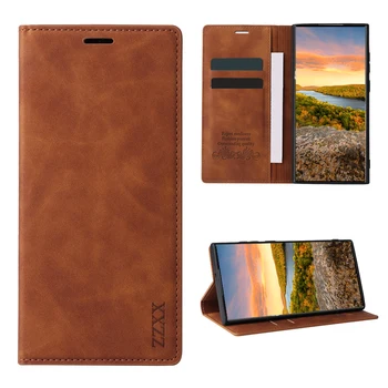 Galaxy A26: Brieftaschen-Kartenfach Magnetisches Flip-Lederetui